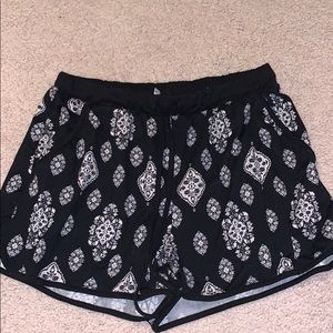 Stretchy soft short shorts